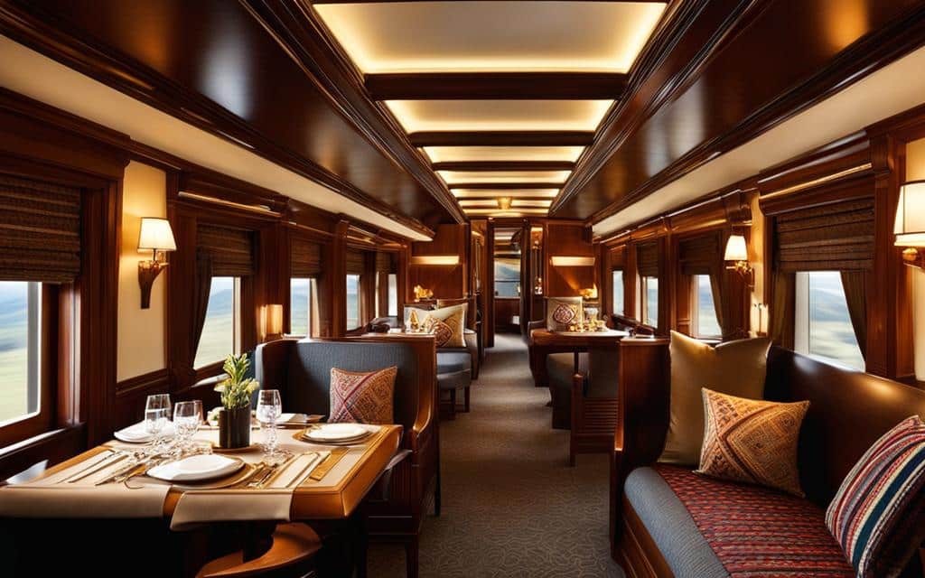 belmond peru train luxury interior